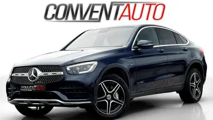 Azul Usado 2021 Mercedes GLC300e Coupé | € 55.900 (Preço justo)