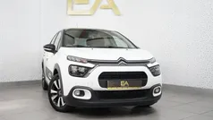 Branco Usado 2021 Citroën C3 PureTech Citadino | € 14.980 (Preço justo)