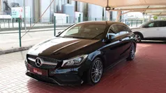 Preto Usado 2017 Mercedes CLA180 AMG line Sedan | € 19.900 (Preço justo)