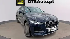Azul Usado 2021 Jaguar F-Pace SUV | € 46.900 (Bom preço)