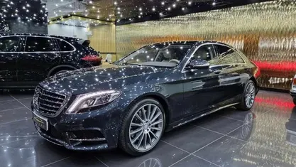 Cinzento Usado 2014 Mercedes S350 Sedan | € 47.500 (Preço justo)