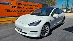 Branco Usado 2021 Tesla Model 3 Long Range AWD Sedan | € 29.950 (Preço justo)