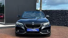 Preto Usado 2019 BMW 218 Sport Line Cabrios | € 23.990 (Preço justo)