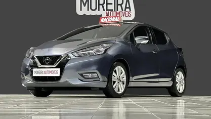 Usado Nissan Micra Acenta 101 HP (74 kW) 2019 Cinzento Citadino