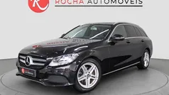 Preto Usado 2017 Mercedes C200 Avantgarde Carrinha | € 16.990 (Preço justo)