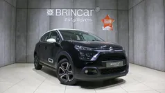 Preto Usado 2022 Citroën C3 PureTech Citadino | € 14.890 (Preço justo)