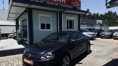 Azul Usado 2011 VW Eos Cabrios | € 15.450 (Preço justo)