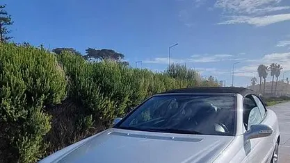 Usado Mercedes CLK200 163 HP (119 kW) 2006 Cinzento Cabrios