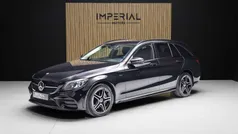 Preto Usado 2019 Mercedes C300e AMG line Carrinha | € 30.950 (Preço justo)