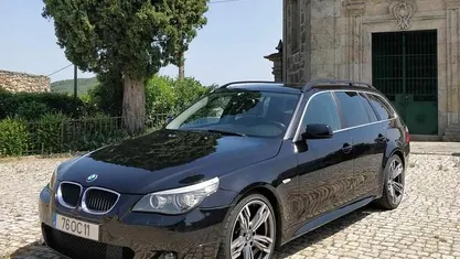 Usado BMW 520 Sport Line 177 HP (130 kW) 2007 Preto Carrinha