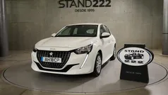 Branco Usado 2021 Peugeot 208 Active Citadino | € 13.650 (Preço justo)