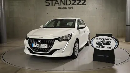 Branco Usado 2021 Peugeot 208 Active Citadino | € 13.650 (Preço justo)