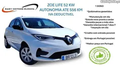Branco Usado 2020 Renault Zoe Life Citadino | € 14.990 (Preço justo)