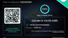 Branco Usado 2024 Citroën e-C4 Shine Sedan | € 27.900 (Preço justo)