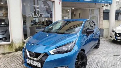 Usado Nissan Micra 92 HP (67 kW) 2021 Azul Citadino