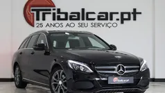 Preto Usado 2016 Mercedes C200 Avantgarde Carrinha | € 20.900 (Preço justo)