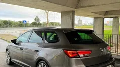 Cinzento Usado 2014 Seat Leon Ecomotive Citadino | € 9.950 (Preço justo)