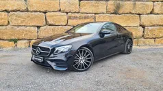 Preto Usado 2018 Mercedes E220 AMG line Coupé | € 42.500 (Preço justo)