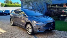 Cinzento Usado 2021 Tesla Model X Long Range AWD SUV | € 59.950 (Bom preço)