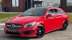 Vermelho Usado 2015 Mercedes CLA220 AMG line Sedan | € 19.990 (Super Preço)