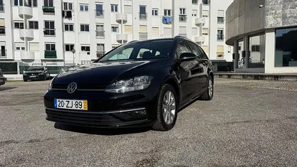 Preto Usado 2019 VW Golf VII Carrinha | € 17.499 (Preço justo)