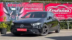 Preto Usado 2020 Mercedes A180 AMG line | € 26.950 (Preço justo)
