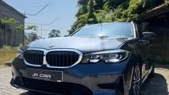 Cinza Usado 2022 BMW 318 Sport Line Carrinha | € 31.450 (Preço justo)