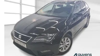 Usado Seat Leon ST 115 HP (84 kW) 2020 Preto Carrinha