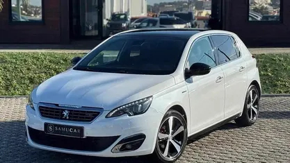 Branco Usado 2015 Peugeot 308 Allure Citadino | € 9.990 (Preço justo)