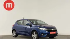 Azul Usado 2023 Dacia Sandero Citadino | € 17.299 (Preço justo)
