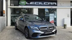 Cinza Usado 2021 Mercedes C300 AMG line Carrinha | € 32.250 (Bom preço)