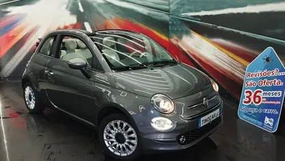 Usado Fiat 500C 70 HP (51 kW) 2021 Cinzento Cabrios