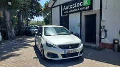 Branco Usado 2018 Peugeot 308 GT-line | € 15.990 (Preço justo)