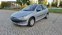 Cinza Usado 2003 Peugeot 206 | € 1.750 (Preço justo)