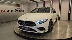 Branco Usado 2020 Mercedes A250 AMG line Citadino | € 29.500 (Preço justo)