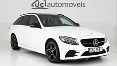Branco Usado 2020 Mercedes C220 AMG line Carrinha | € 36.900 (Preço justo)