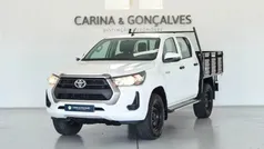 Branco Usado 2021 Toyota HiLux Pickup | € 33.750 (Preço elevado)