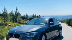 Cinzento Usado 2015 BMW 118 Citadino | € 15.500 (Bom preço)
