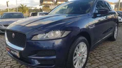Azul Usado 2018 Jaguar F-Pace Prestige SUV | € 29.999 (Bom preço)