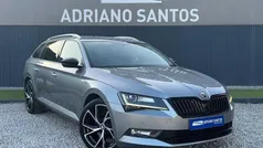 Cinza Usado 2018 Skoda Superb Style Carrinha | € 21.900 (Preço justo)