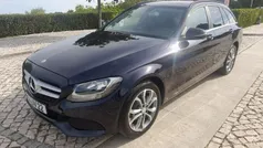 Azul Usado 2016 Mercedes C180 Avantgarde | € 21.980 (Preço justo)