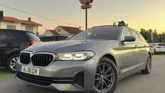 Cinza Usado 2021 BMW 520 Luxury Line Carrinha | € 31.950 (Super Preço)