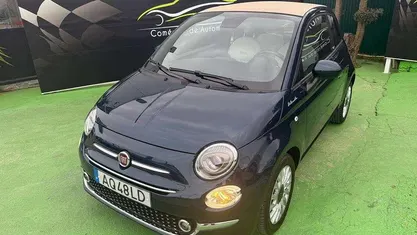 Azul Usado 2022 Fiat 500C Cabrios | € 12.950 (Preço justo)