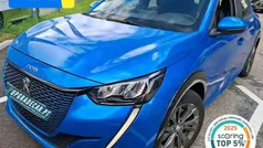 Azul Usado 2021 Peugeot e-208 Citadino | € 15.900 (Bom preço)