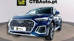 Azul Usado 2022 Audi Q5 S-Line SUV | € 39.999