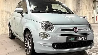 Usado Fiat 500C 70 HP (51 kW) 2021 Azul Cabrios