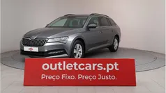 Cinzento médio metalizado Usado 2022 Skoda Superb Ambition Carrinha | € 19.990 (Super Preço)