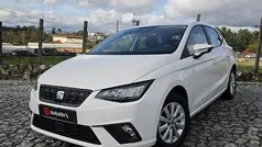 Branco Usado 2021 Seat Ibiza Style Plus Citadino | € 15.490 (Bom preço)
