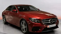 Vermelho Usado 2017 Mercedes E220 AMG line Sedan | € 29.990 (Bom preço)