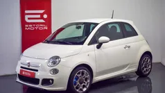 Branco Usado 2015 Fiat 500 Lounge Citadino | € 9.900 (Preço justo)